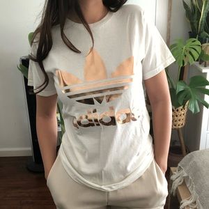 Rose Gold Adidas Tee